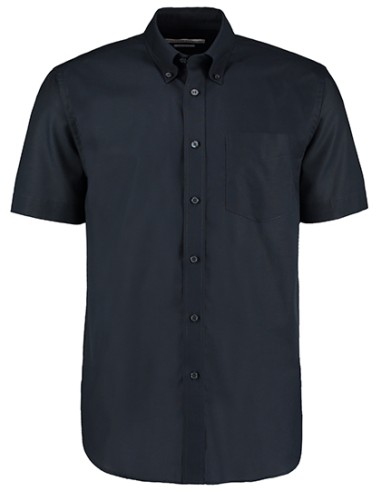KUS-KK350-Mens Classic Fit Workwear Oxford Shirt Short Sleeve